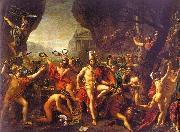 Jacques-Louis  David Leonidas at Thermopylae Germany oil painting reproduction